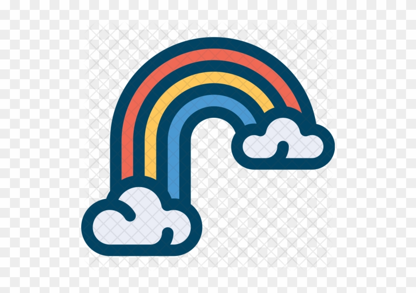 Rainbow Icon Icon Cartoon Royalty Free Vector Image - Sky Icon Png #495921