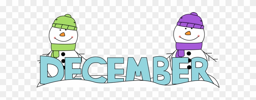 Month Of December Snowmen - December Clip Art #496011