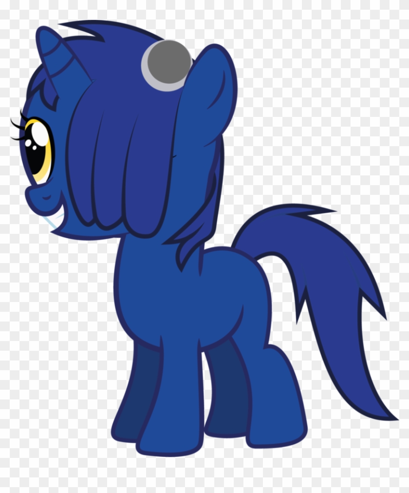 [oc/ponyfinder] Corona By Shadowdashthebat - My Little Pony Princesa Luna Bebe #496041