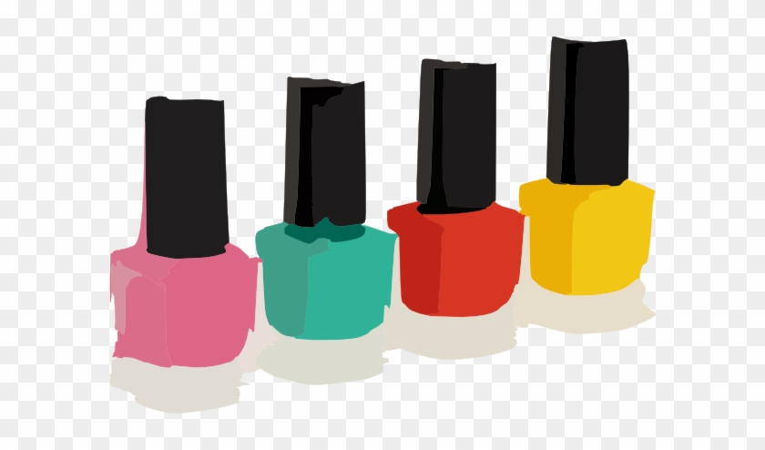 Nail Polish Colors Clip Art At Clker - Nail Polish Colors Clipart #496082