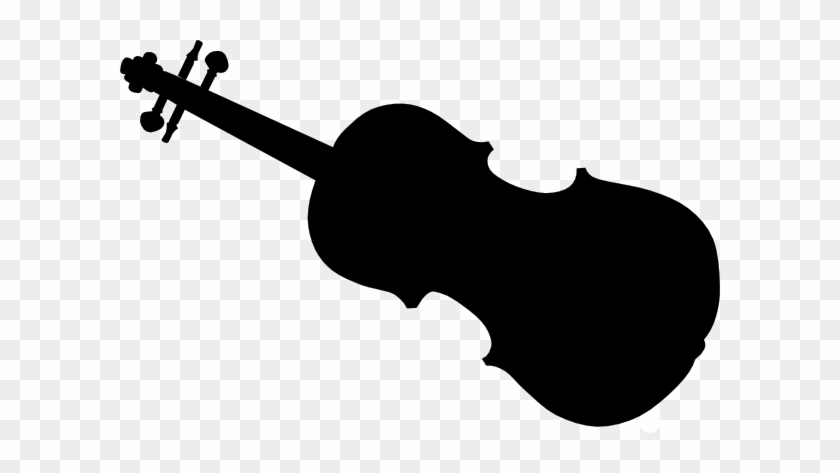 Fiddle Clip Art - Violin Silhouette Clip Art #496160