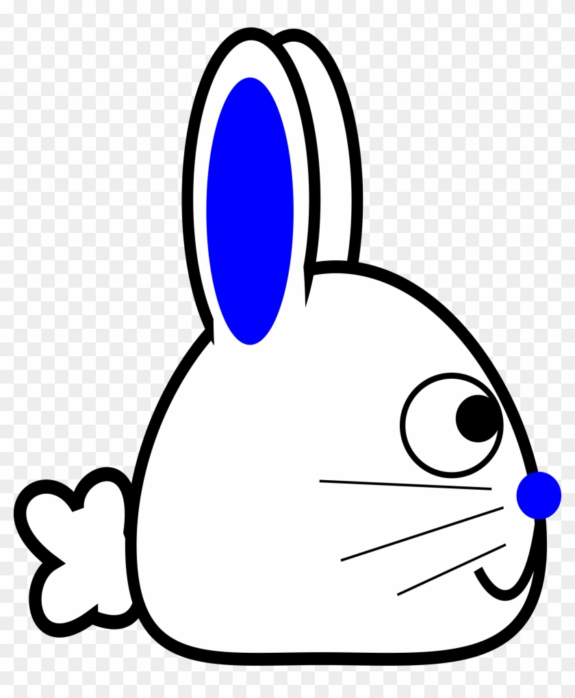 Big Image - Rabbit Side View Cartoon #496222