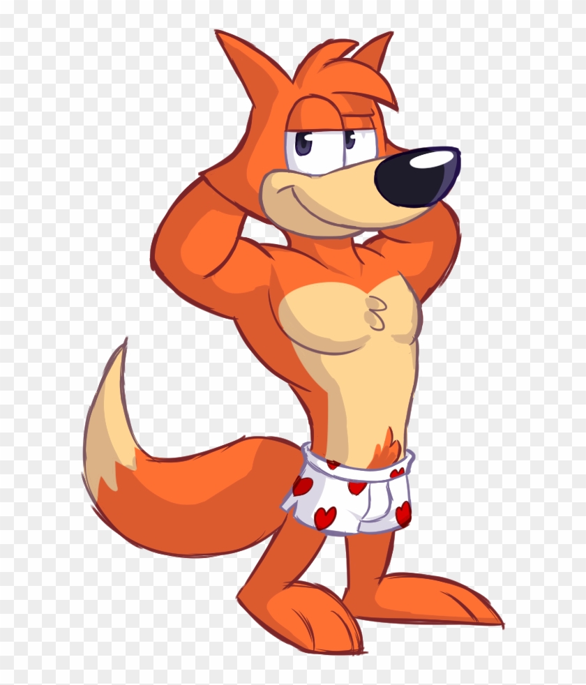 Dingo's Doodles N' Stuff - Cartoon Muscle Fox #496309