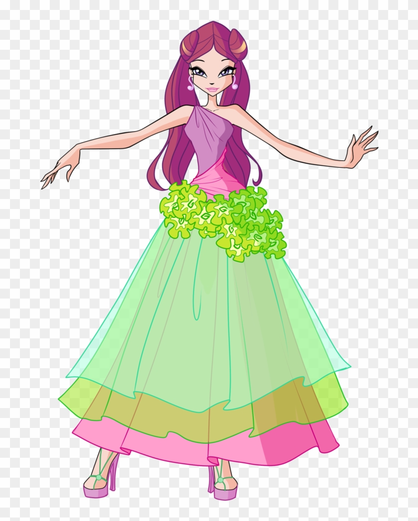 I'm So Happy To Show You My Roxy 7th Season Outfit - Winx Club Roxy Flower Princess #496340