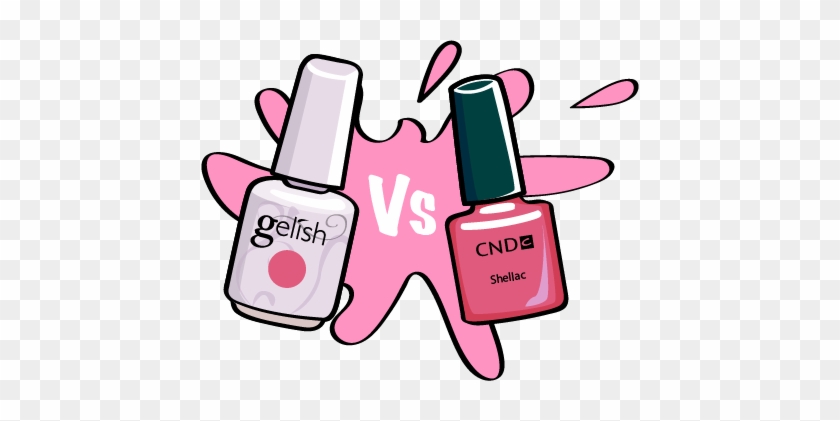 Gelish Gel Vs Cnd Shellac - Gel Vs Shellac #496433