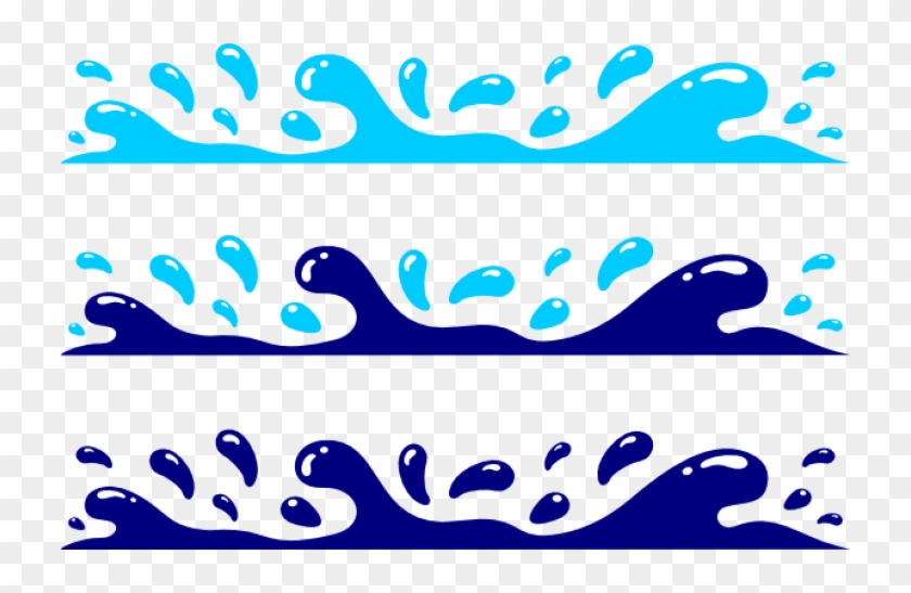 Permalink To Water Waves Clipart Question Mark Clipart - Water Drop Splash Clipart #496468