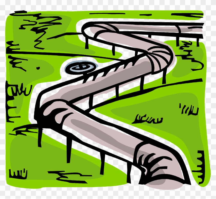 How Should A Landowner Respond If A Landman Shows Up - Pipeline Natural Gas Cartoon #496487