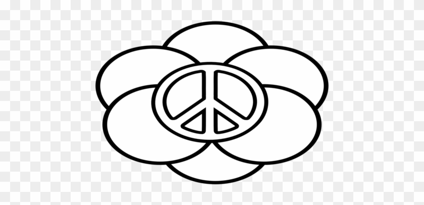 Printable Paper Peace Sign Clipart Best - Colouring Pages Of Peace Signs #496528