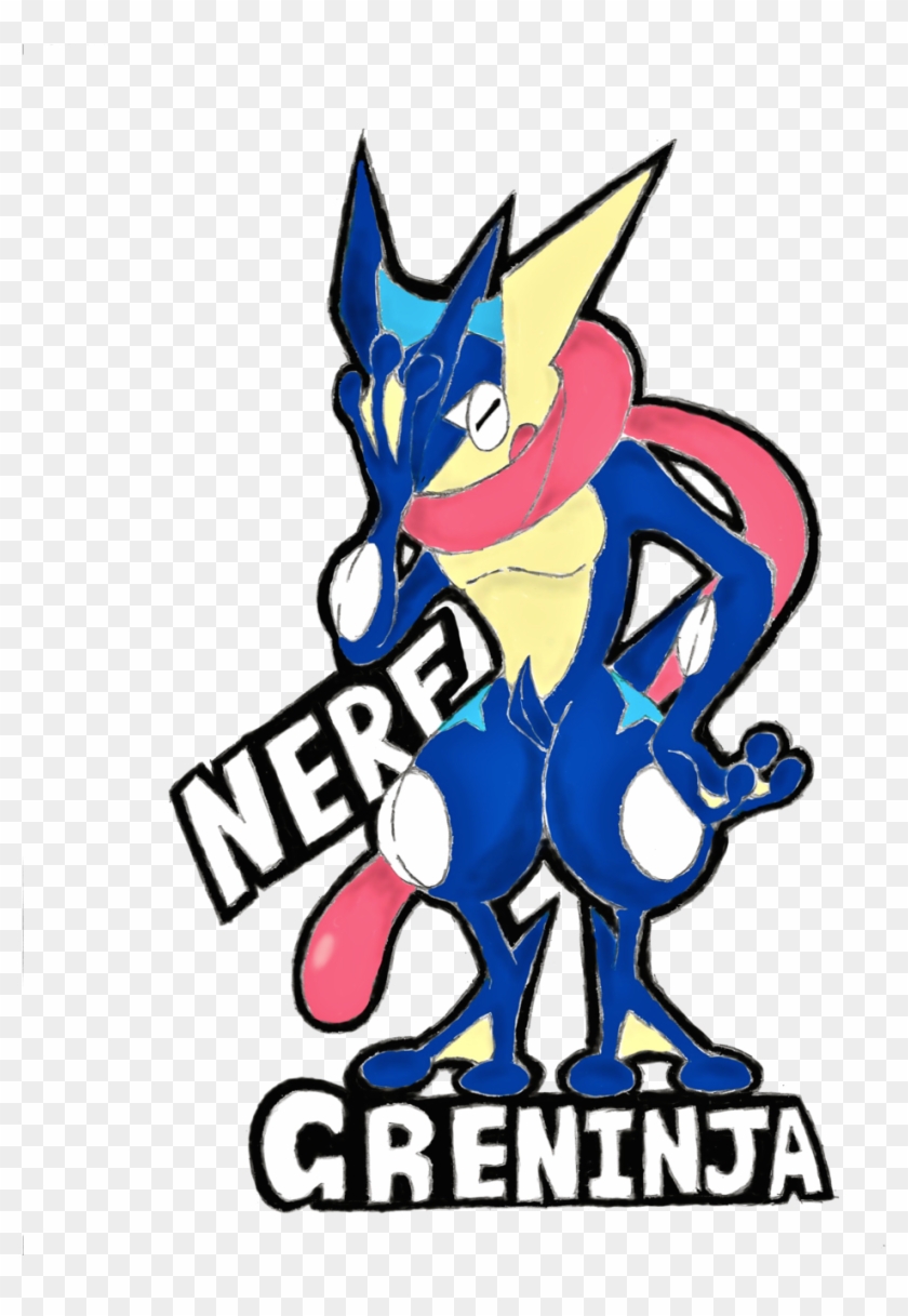 Nerf Greninja By Xxd17 Nerf Greninja By Xxd17 - Greninja Logo #496590