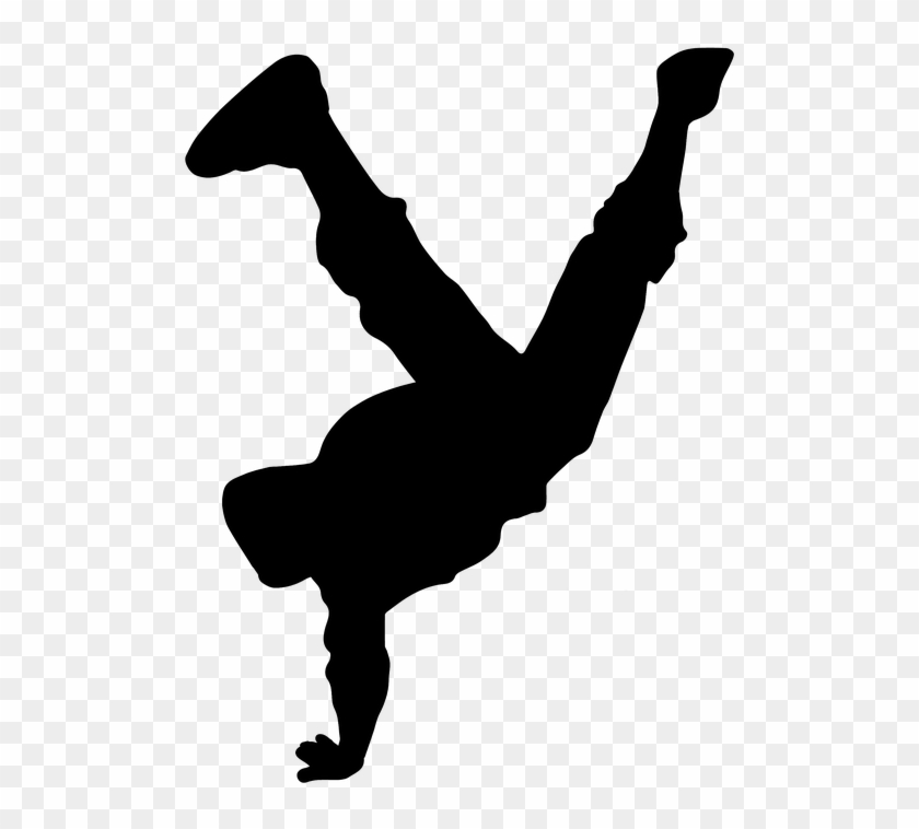 Filebreak Dancer Silhouette Hip Hop Free Transparent Png