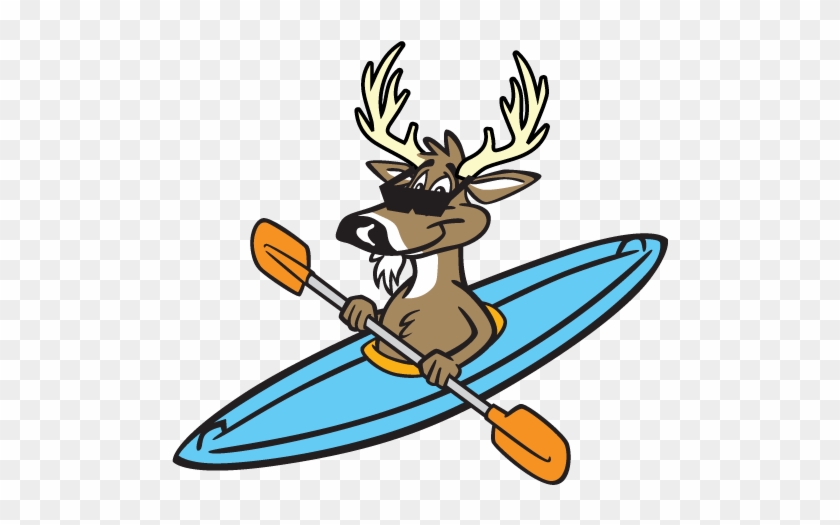 Ka Deer Logo - Moose In A Kayak #496749
