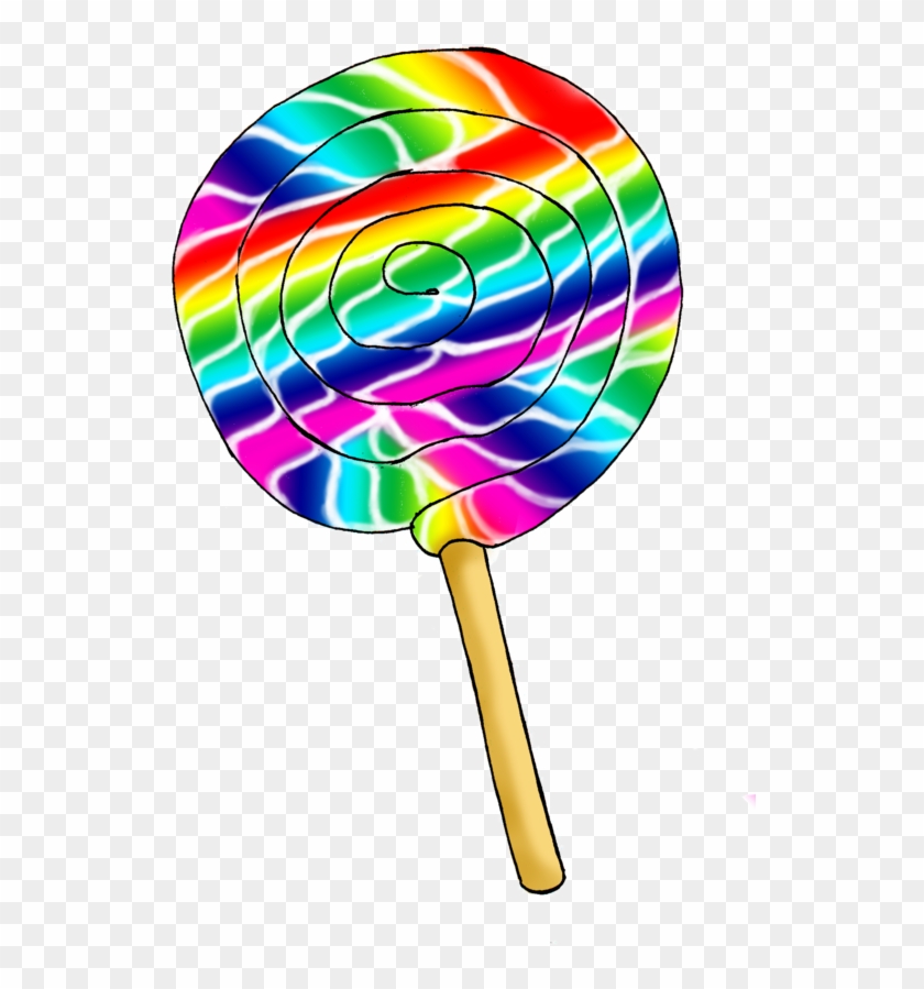 Lollipop Clipart Cartoon - Cartoon Image Of A Lollipop #496770