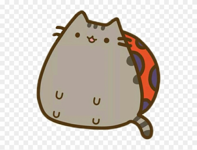 Pusheen Ladybug Bello Puccioso Bug Coccinella Cat Chat - Food Pusheen Gifs #496862