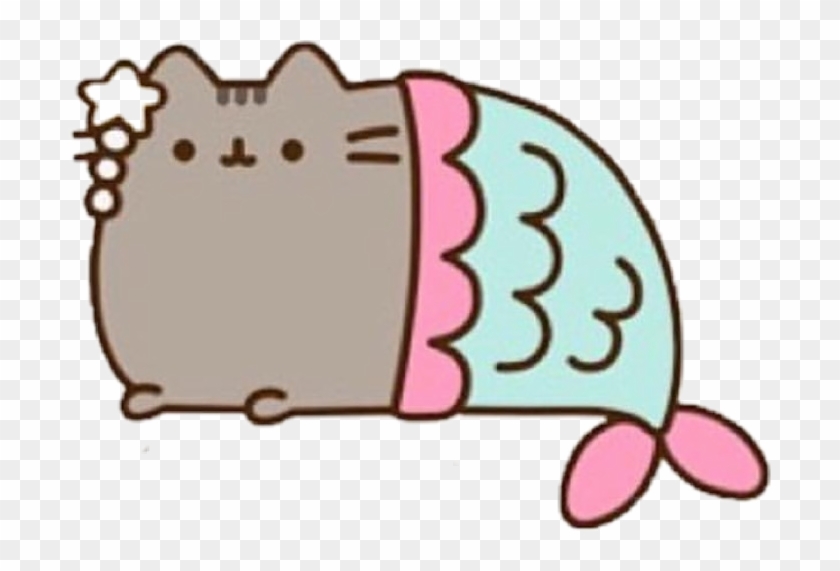 Report Abuse - Pusheen Cat Mermaid #496865