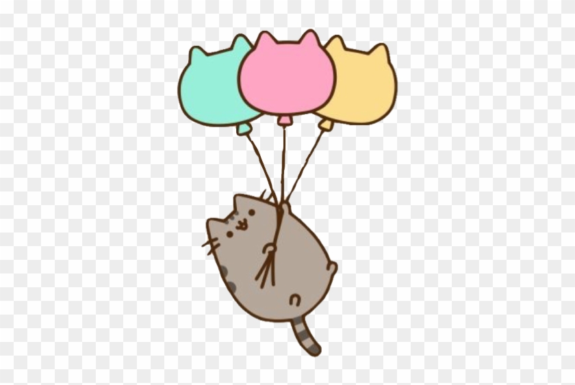 Report Abuse - Pusheen And Stormy Balloons #496875