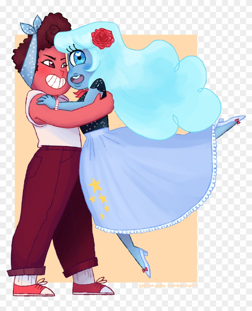 50s Ruby And Sapphire Because They Were In The Best - Steven Universe #497027