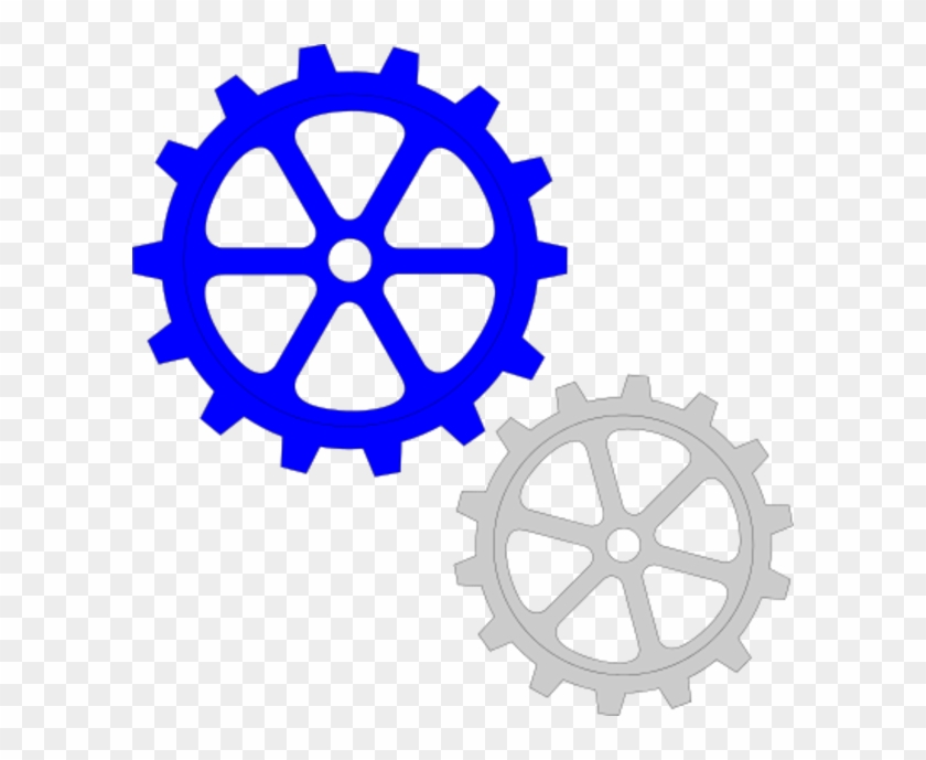 Yellow Mechanical Gears Clip Art - Gears Clip Art #497050