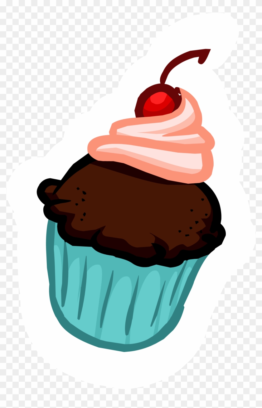 Cupcake Pin - Club Penguin Cupcake Pin #497114