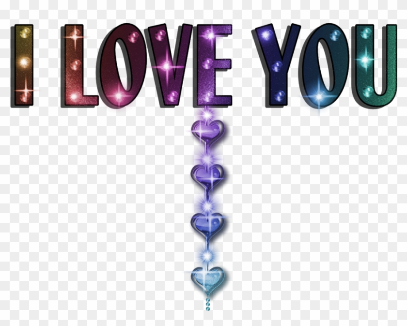 Thank You Clipart Funny - Love You In Purple #497413