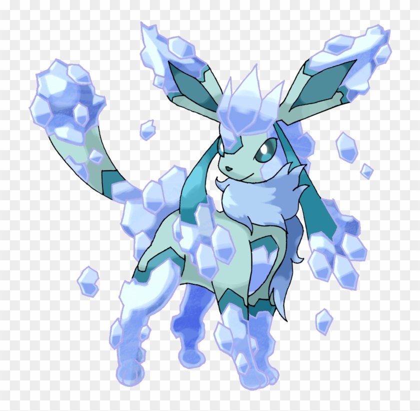 Mega Glaceon Fresh Snow Pokemon Thank You Chrisj-alejo - Mega Evolucion De Glaceon #497467