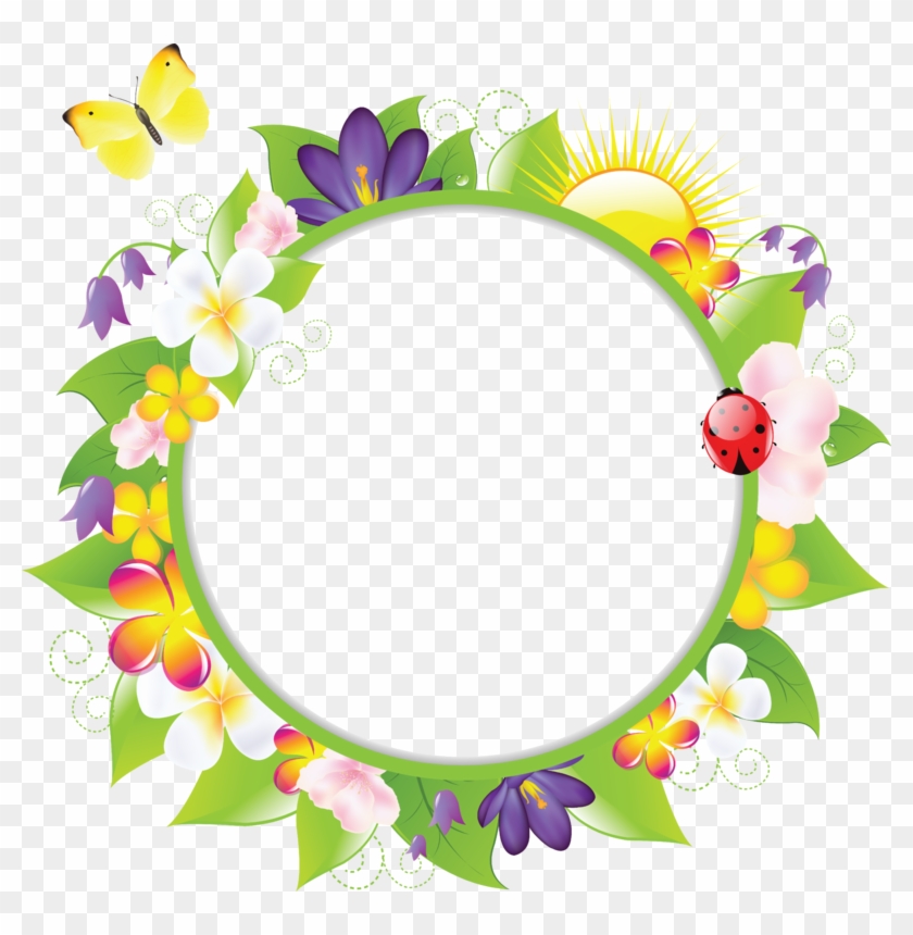 Page Frames, Oval Frame, Piano, Label, Moldings, Note, - Oval Frame Png Flower #497477