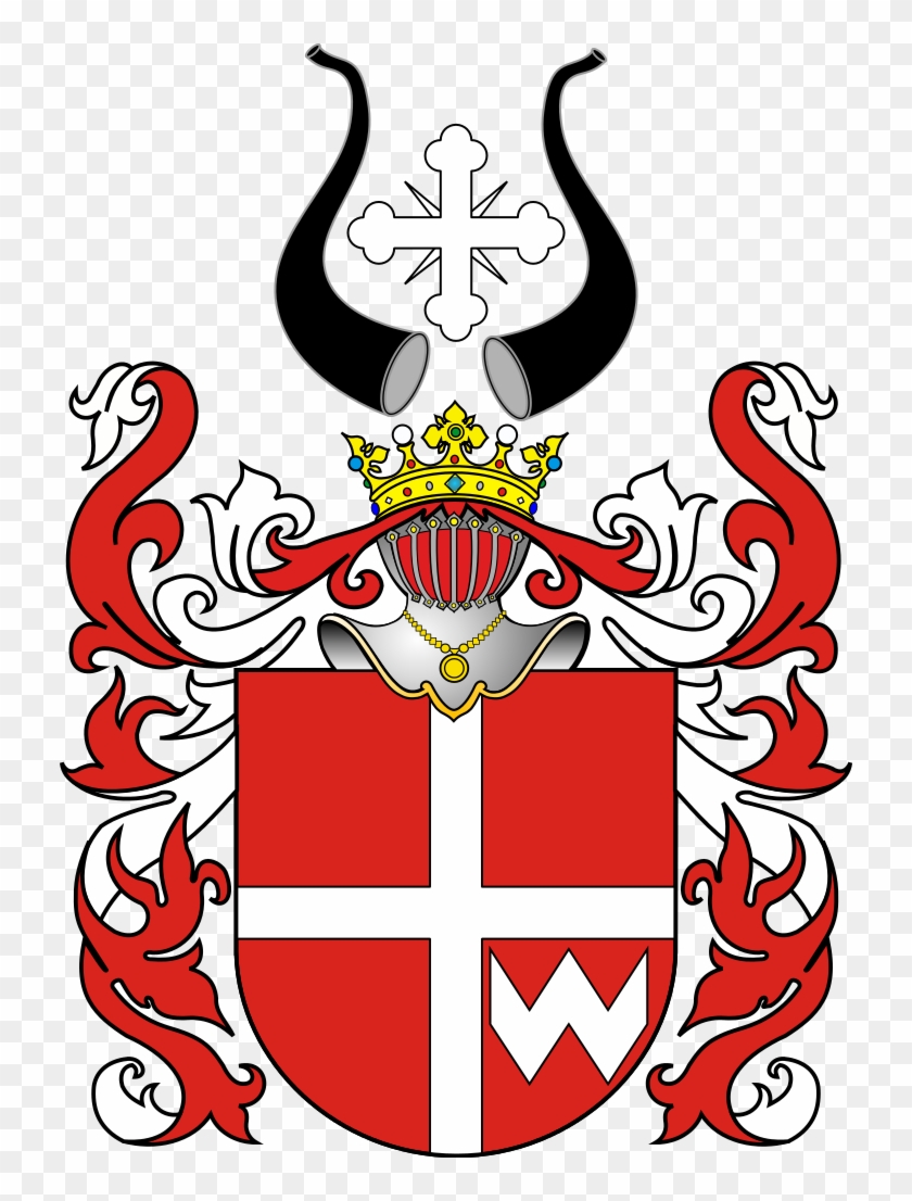 Herb Dębno - Heraldic Skull #497511