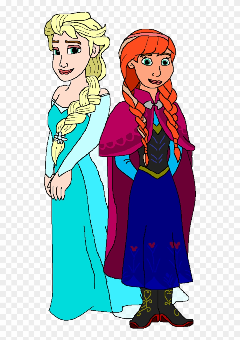 Anna And Elsa - Best Friendship Anna And Elsa #497546