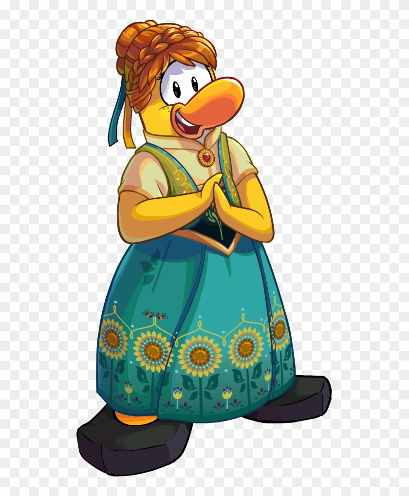 Anna Frozen Fever - Club Penguin Frozen Fever #497669