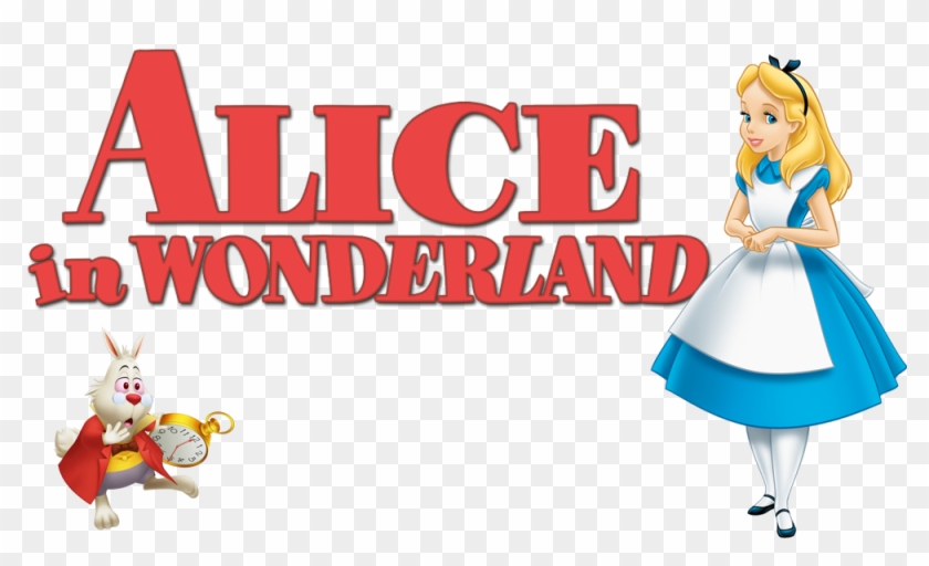 Alice In Wonderland Image - Alice In Wonderland 1951 Logo - Free  Transparent PNG Clipart Images Download