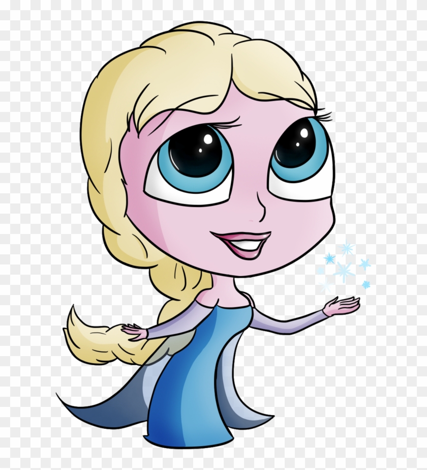 Elsa Chibi By Panda-paradise - Cartoon #497754