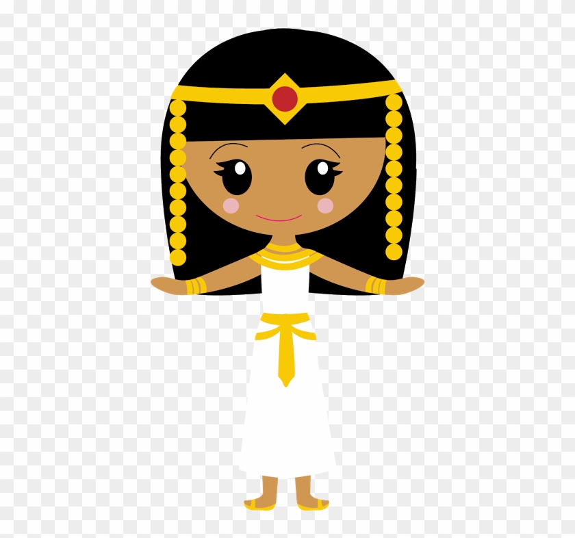 Moroccan - Egyptian Slave Girl Clipart #497774