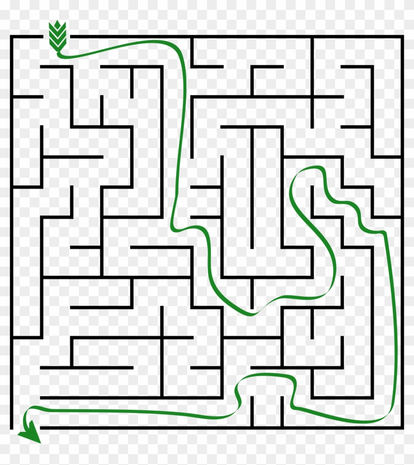 Big Image - Maze Puzzle #497796