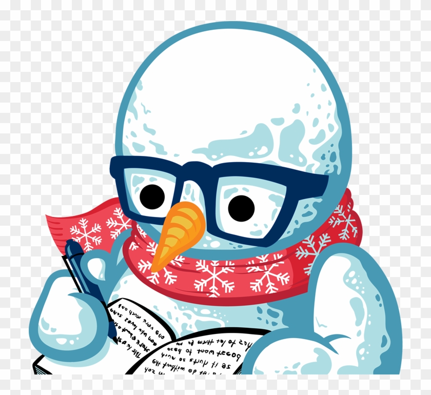 Snowman Smaller - Oakmont Carnegie Library #497813