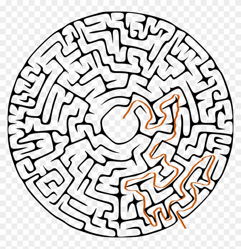 Medium Image - Circular Maze #497821