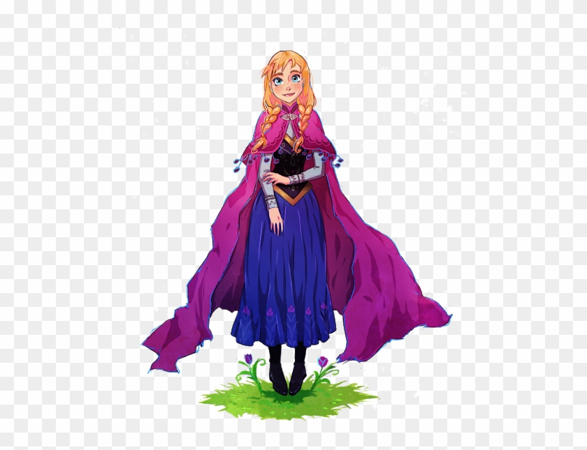 Check Out More Art In The Art Of Frozen - Princesa Anna Frozen Cuerpo Entero #497934