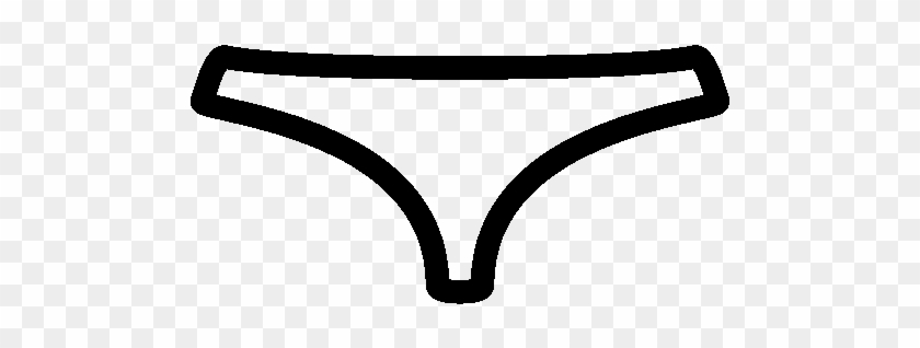 Clothing Underwear Woman Icon - Clothing #498014