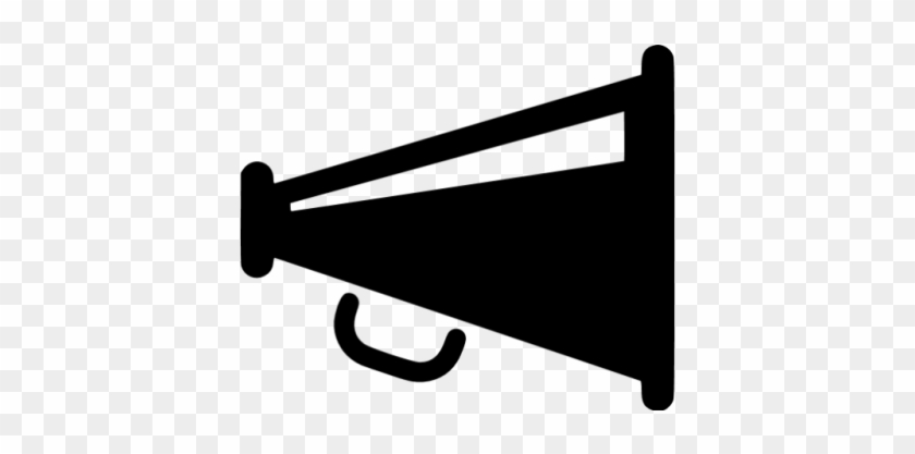 Speech & Debate - Megaphone Icon Png Grey #498015