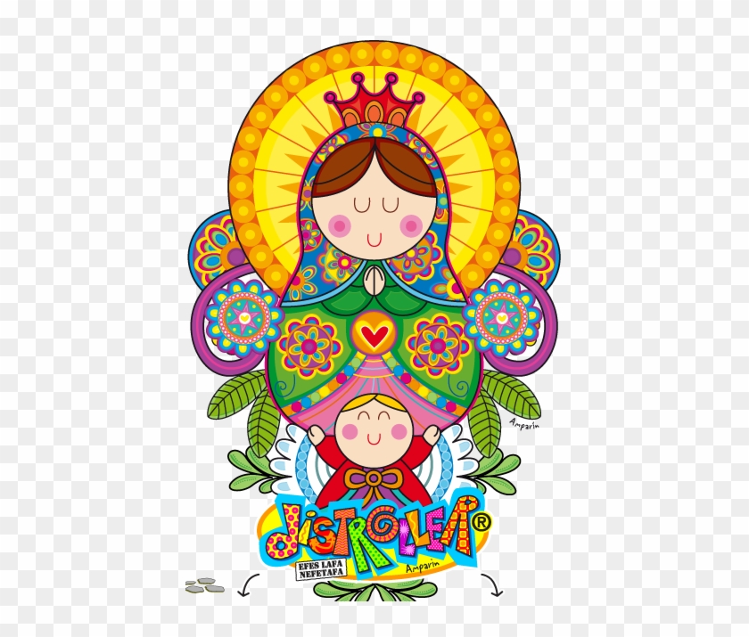 Virgen By Distroller - Virgen De Guadalupe Distroller - Free Transparent PNG  Clipart Images Download