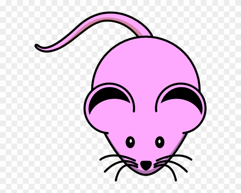 Pink Mouse Clip Art At Clker - Mouse Clip Art #498057