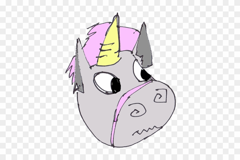 Horse Snout Cat Clip Art - Unicorn #498079
