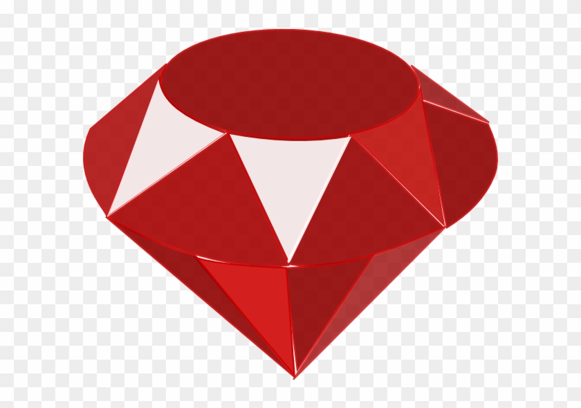 Awesome Diamond Clipart Ruby With Ruby Logo Transparent - Rubies Clip Art Free #498142