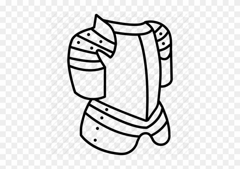 Drawn Armor Chest Plate - Chest Plate Armor Drawing #498162