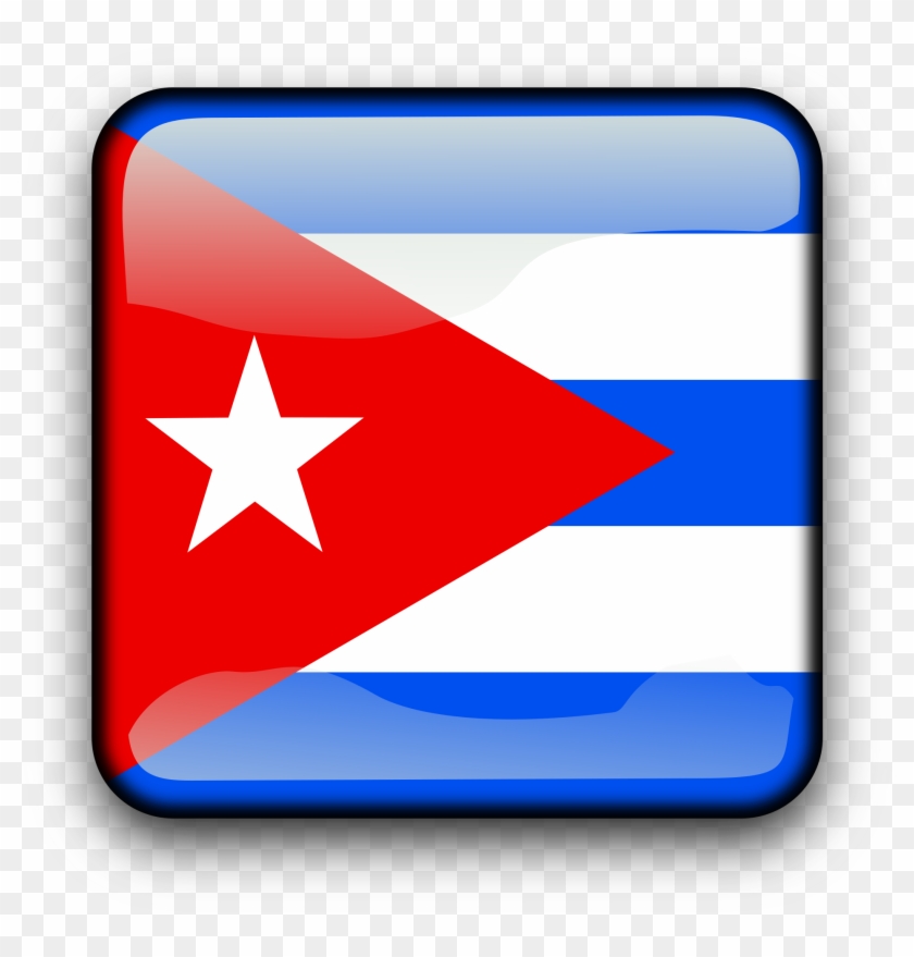 Big Image - Bandera De Cuba Png Icono #498168