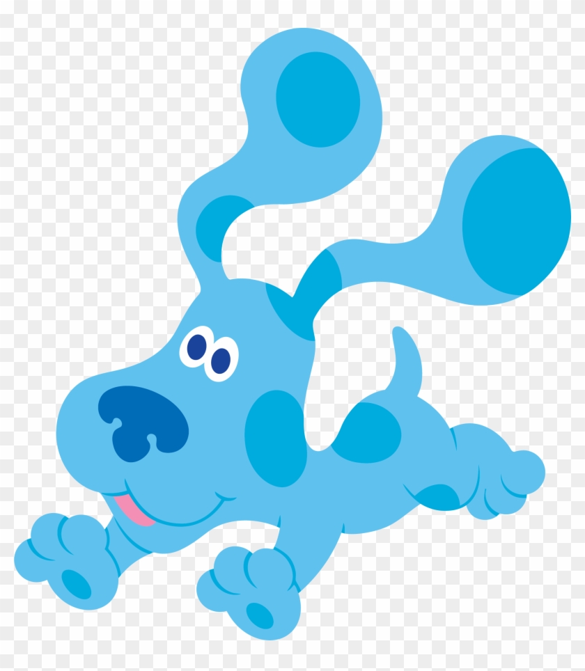 Blue Baby Feet Cliparts - Blues Clues Blue Dog #498207