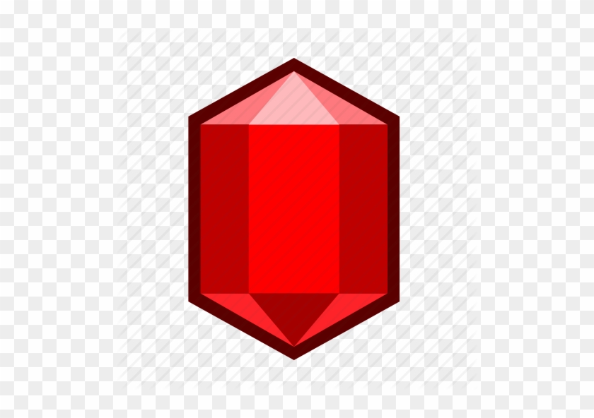 Asset, Diamond, Gem, Jewel, Jewelry, Ruby, Valuable - Ruby Icon #498219