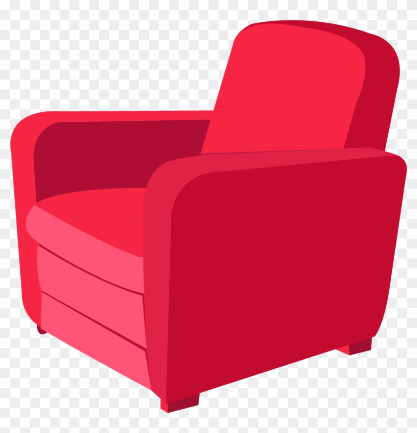 Chair Furniture Stool Couch - Armchair Png Vector #498229