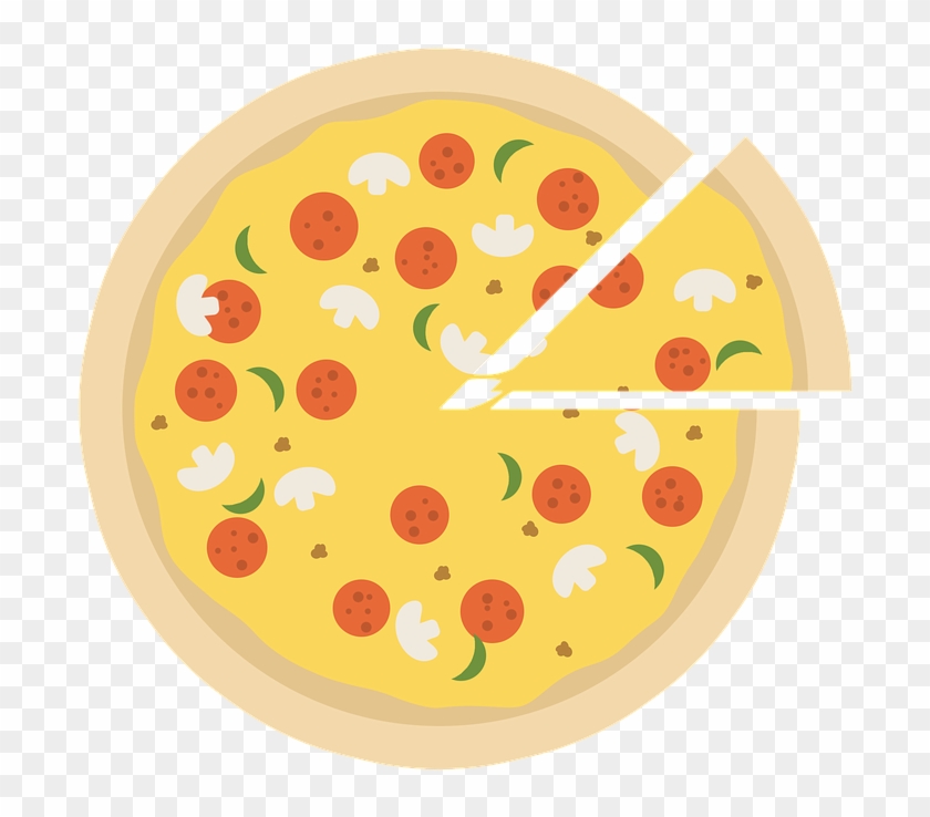 Pizza Slice Clipart 20, - Poster Design For Restaurant #498264