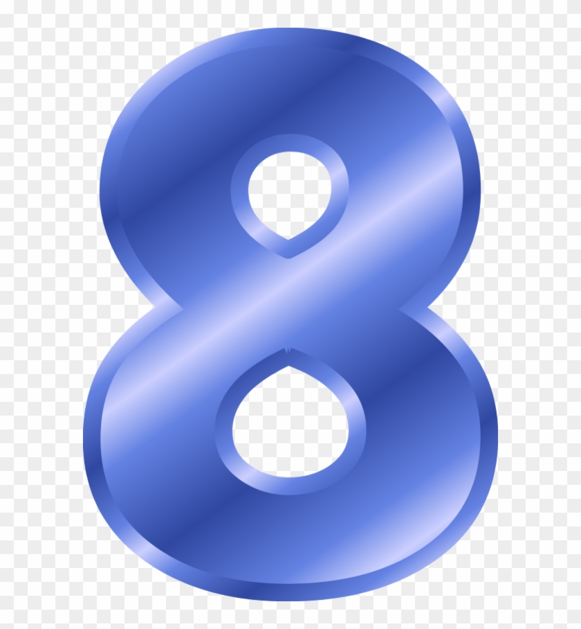 Number 8 Png - Number 8 Clipart #498309