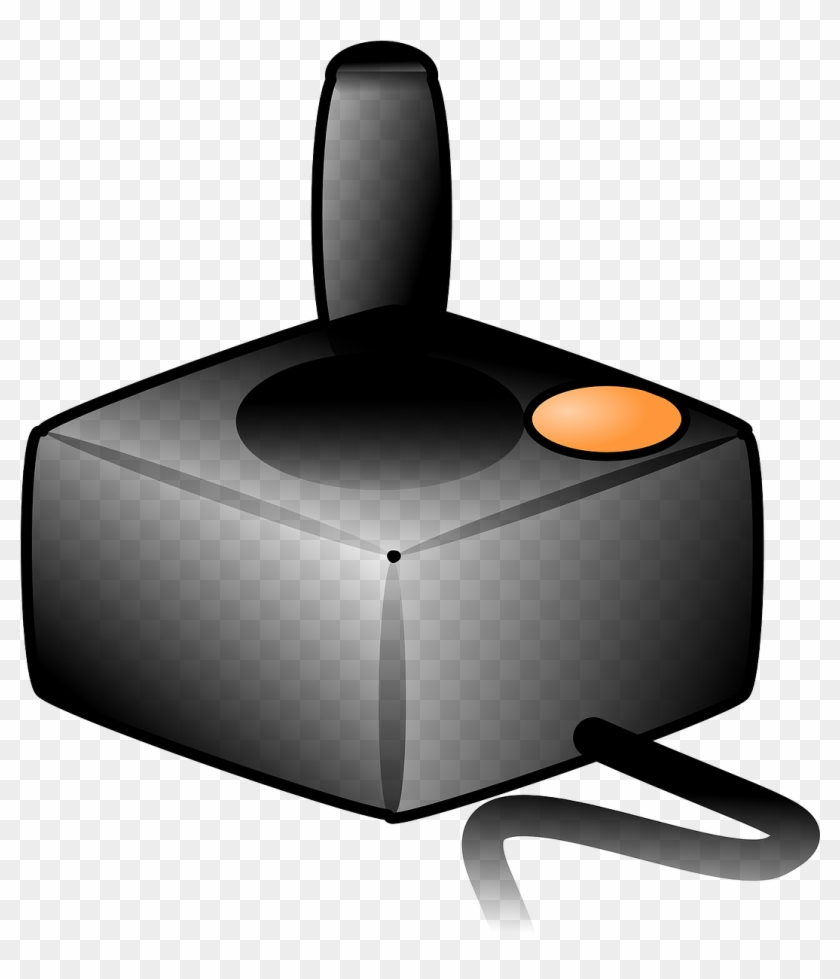 Console - Clipart - Atari Joystick Clipart #498323