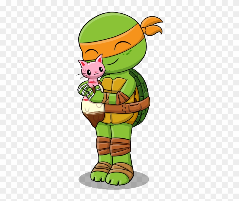 Mikey And Ice Cream Kitty By Tamatanium Cartoon Free Transparent